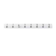 UMBRA - Flip 8 Wall Hook _ White-Nickel