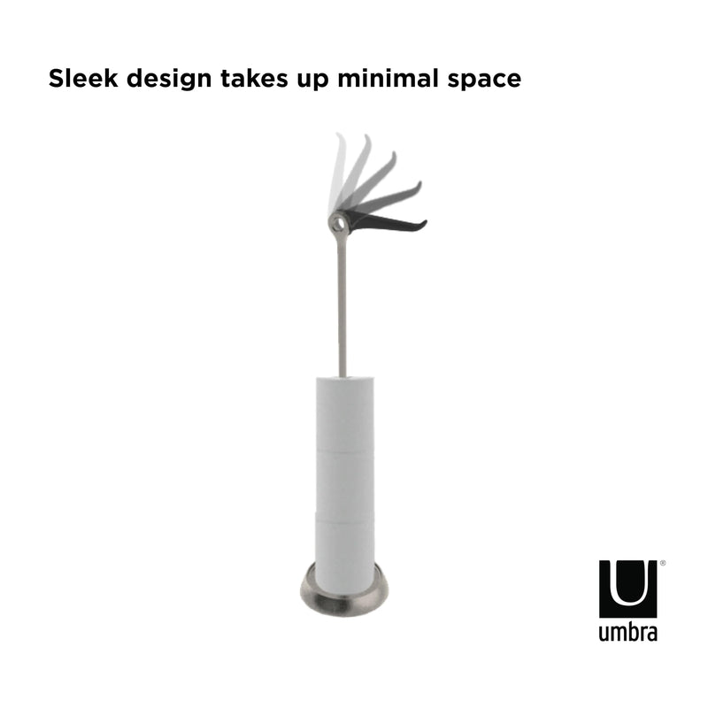 UMBRA - Tucan Toilet Paper Stand _ Nickel