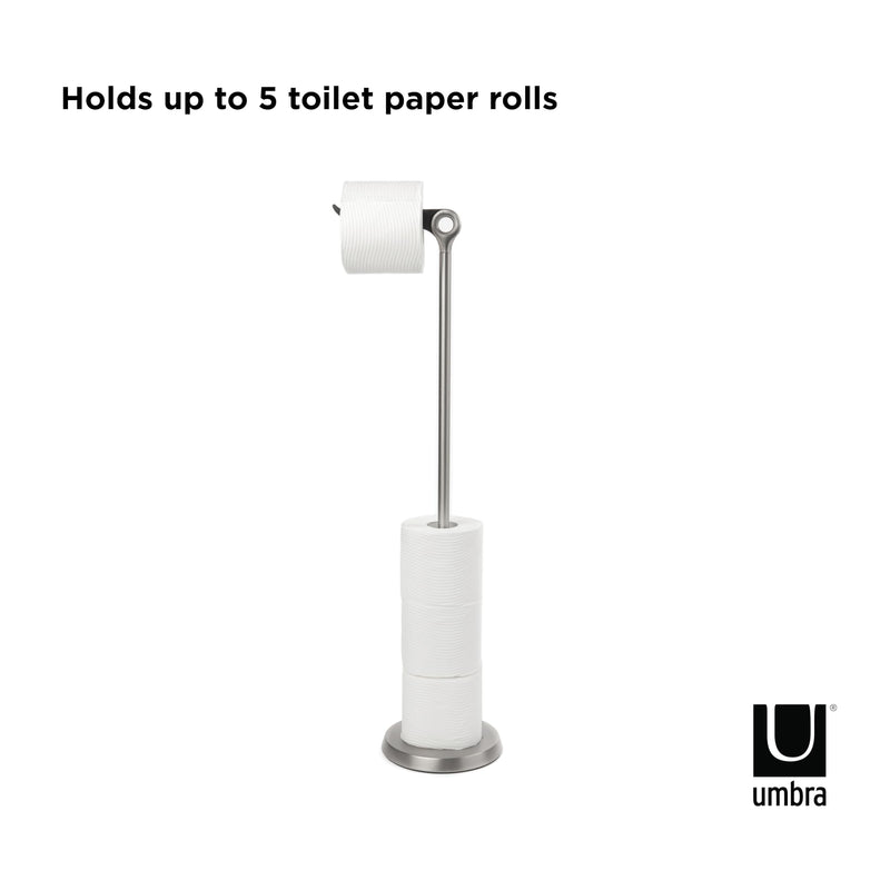 UMBRA - Tucan Toilet Paper Stand _ Nickel