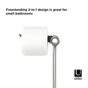 UMBRA - Tucan Toilet Paper Stand _ Nickel