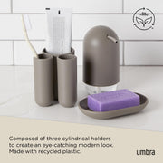 UMBRA - Touch Organizer / Toothbrush Holder _ Grey
