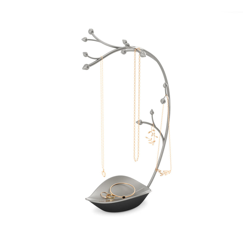 UMBRA - Orchid Jewelry Stand _ Gun-Metal