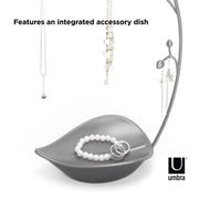UMBRA - Orchid Jewelry Stand _ Gun-Metal