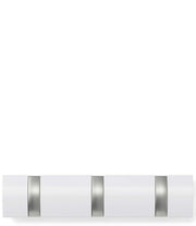 UMBRA - Flip 3 Wall Hook _ White-Nickel