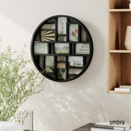 UMBRA - Luna Wall Multi-Picture Frame _ Black