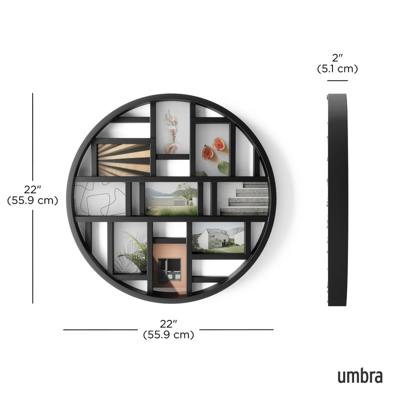 UMBRA - Luna Wall Multi-Picture Frame _ Black