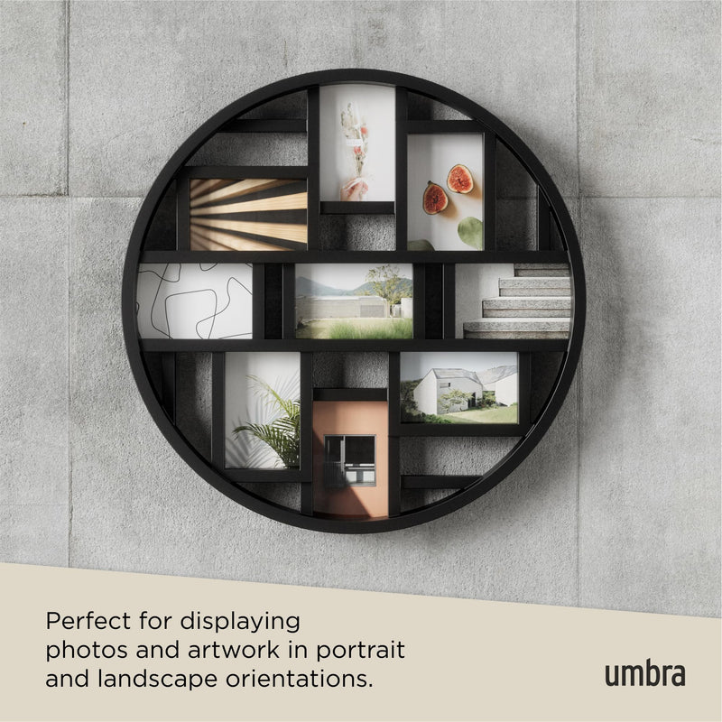 UMBRA - Luna Wall Multi-Picture Frame _ Black