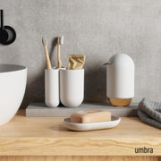 UMBRA - Touch Organizer / Toothbrush Holder _ White
