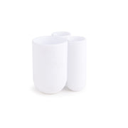 UMBRA - Touch Organizer / Toothbrush Holder _ White