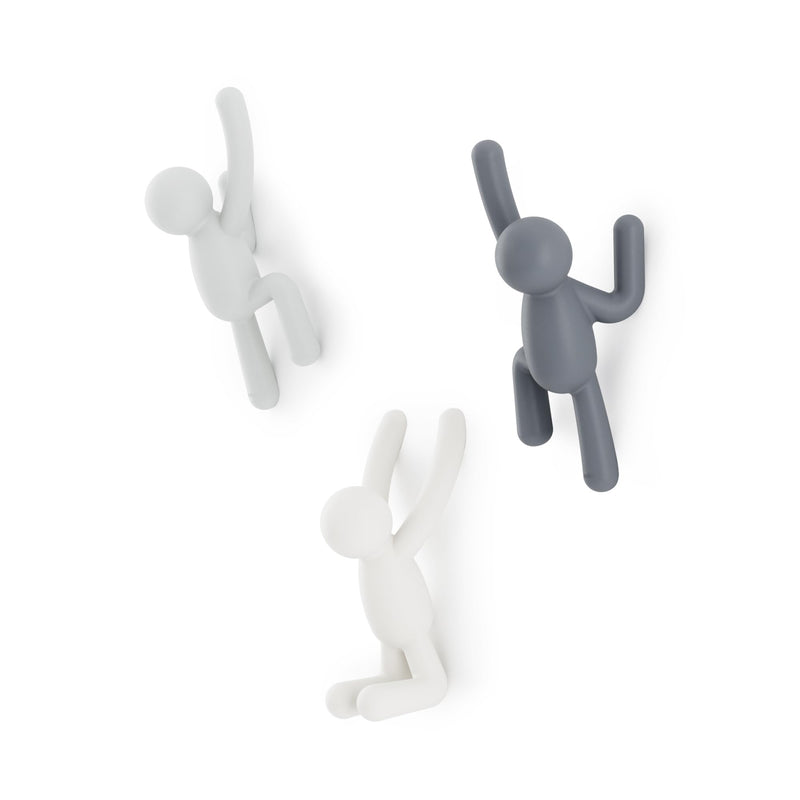 UMBRA - Buddy Wall Hooks, Set of 3 _ Assorted-2