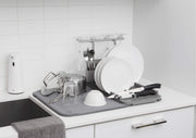 UMBRA - Udry Dish Rack & Caddy _ Charcoal