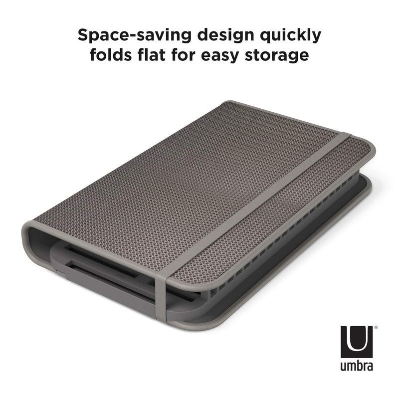 UMBRA - Udry Dish Rack & Caddy _ Charcoal