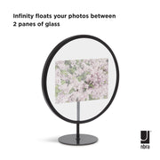 UMBRA - Infinity Picture Frame _ Black / 4x6" (10x15 cm)
