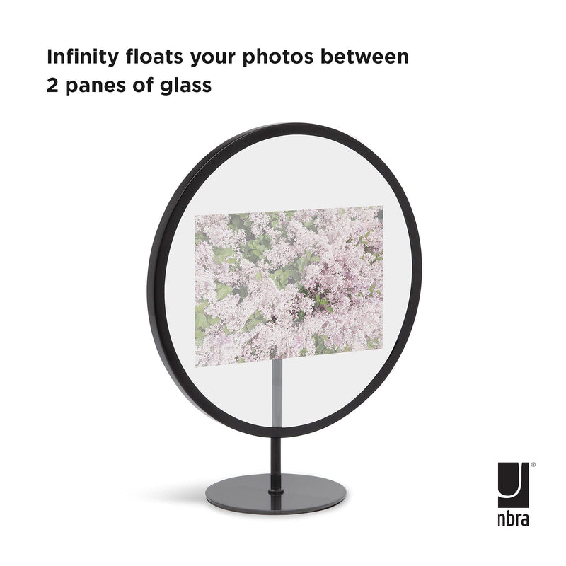 UMBRA - Infinity Picture Frame _ Black / 4x6" (10x15 cm)