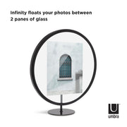 UMBRA - Infinity Picture Frame _ Black / 5x7" (13x18 cm)
