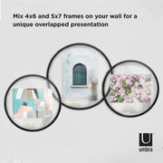 UMBRA - Infinity Picture Frame _ Black / 5x7" (13x18 cm)