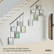 UMBRA - Exhibit Wall Picture Frames, Set of 5 _ Black
