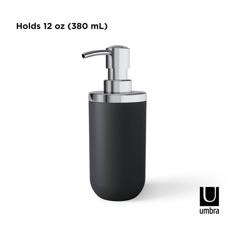 UMBRA - Junip Soap Pump _ Chrome-Black