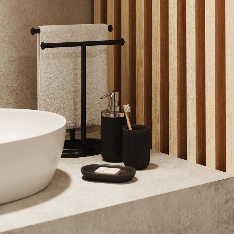 UMBRA - Junip Oval Soap Dish _ Black