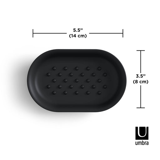 UMBRA - Junip Oval Soap Dish _ Black