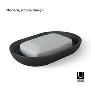 UMBRA - Junip Oval Soap Dish _ Black