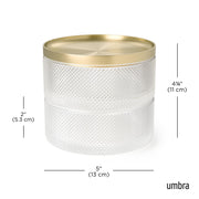 UMBRA - Tesora Jewelry Box _ Brass