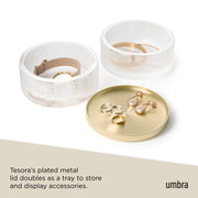 UMBRA - Tesora Jewelry Box _ Brass