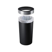 UMBRA - Vento Trash Can _ Black-Nickel
