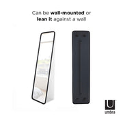 UMBRA - Hub Leaning Mirror _ Black