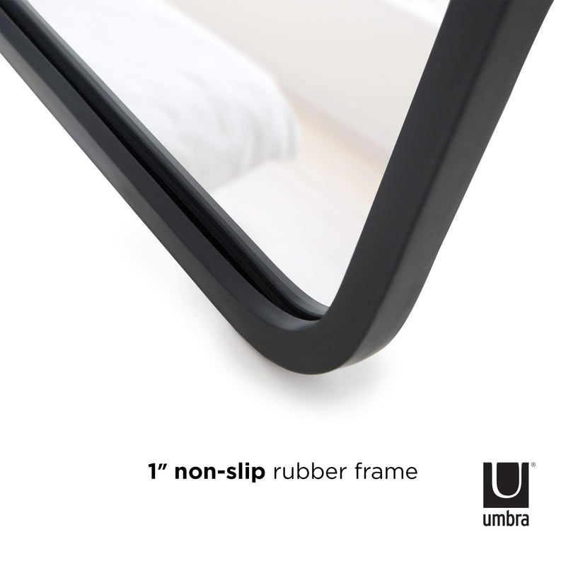 UMBRA - Hub Leaning Mirror _ Black