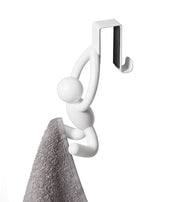UMBRA - Buddy Over The Cabinet Hooks, Set of 2 _ White