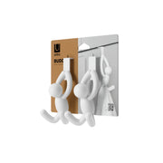 UMBRA - Buddy Over The Cabinet Hooks, Set of 2 _ White