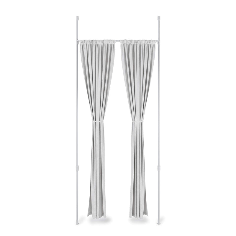 UMBRA - Anywhere Curtain Rod & Room Divider _ White / 36-66" (91-167 cm)