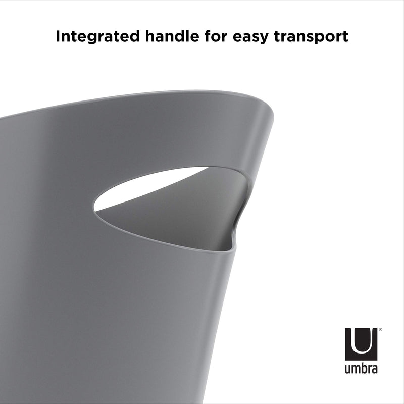 UMBRA - Skinny Trash Can _ Charcoal
