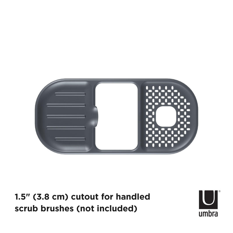 UMBRA - Sling Double Sink Caddy _ Charcoal