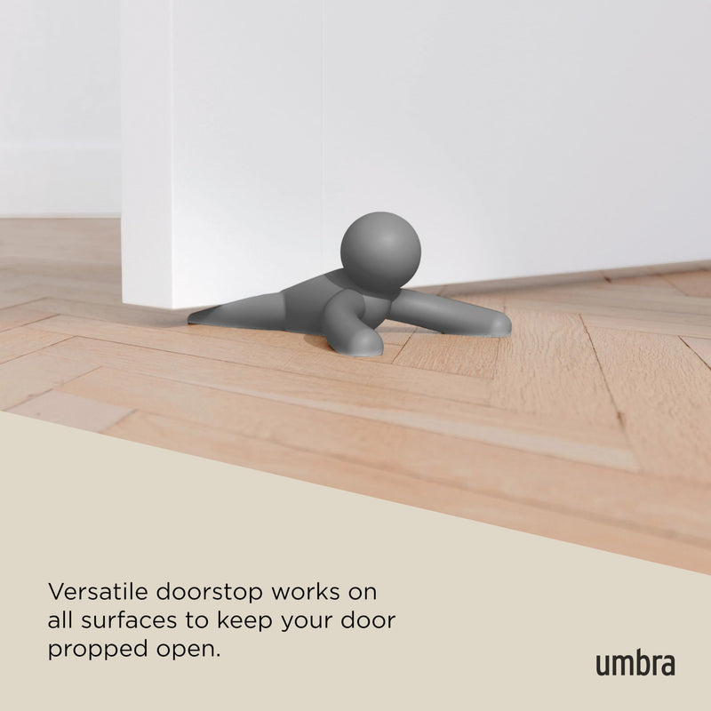 UMBRA - Buddy Doorstop _ Charcoal / 1-Pack