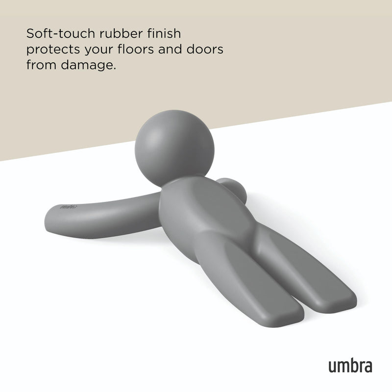 UMBRA - Buddy Doorstop _ Charcoal / 1-Pack