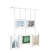 UMBRA - Exhibit Wall Picture Frames, Set of 5 _ White