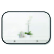 UMBRA - Hub Rectangle Wall Mirror _ Black / 24x36" (61x91 cm)