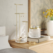UMBRA - Tesora Jewelry Stand _ Brass