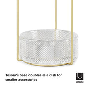 UMBRA - Tesora Jewelry Stand _ Brass