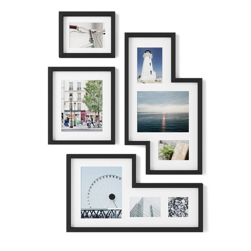 UMBRA - Mingle Wall Picture Frames, Set of 4 _ Black