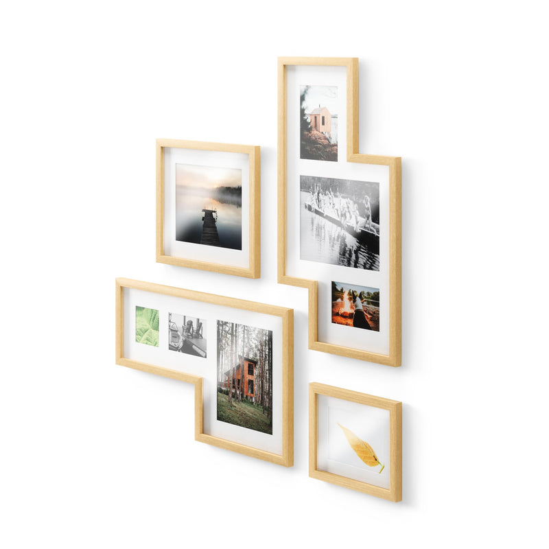 UMBRA - Mingle Wall Picture Frames, Set of 4 _ Natural