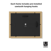 UMBRA - Mingle Wall Picture Frames, Set of 4 _ Natural