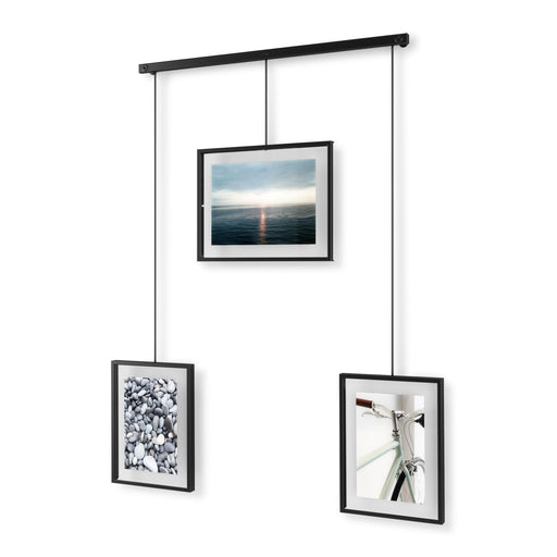 UMBRA - Exhibit Wall Picture Frames, Set Of 3 _ Black