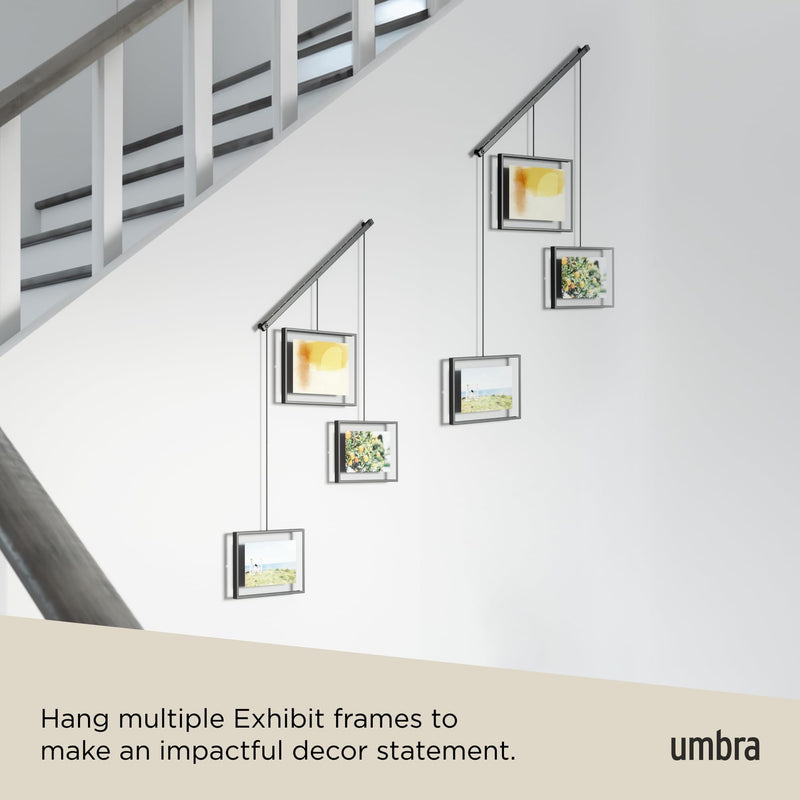 UMBRA - Exhibit Wall Picture Frames, Set Of 3 _ Black