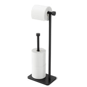 UMBRA - Cappa Toilet Paper Holder & Reserve _ Black
