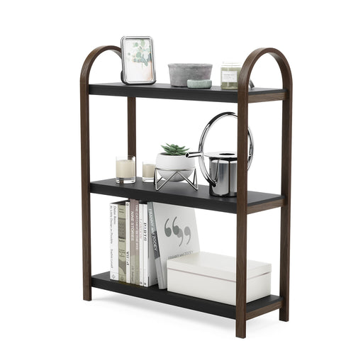 UMBRA - Bellwood 3-Tier Shelf _ Black-Walnut