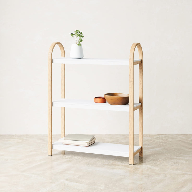 UMBRA - Bellwood 3-Tier Shelf _ White-Natural