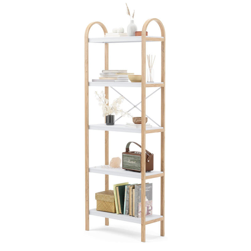 UMBRA - Bellwood 5-Tier Shelf _ White-Natural
